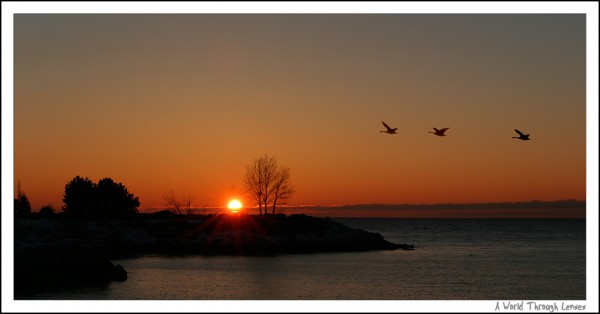 Runrise at the Scarborough Bluffs