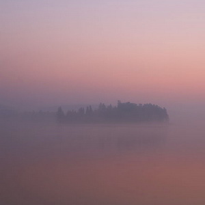Morning at Lake of Two Rivers in Algonquin Park