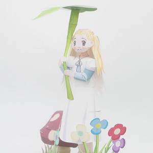 Honey And Clover Hagu Papercraft